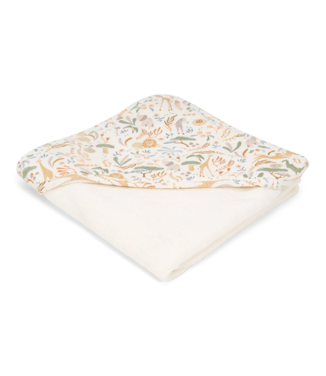 Little Dutch TE50606047 Badcape -75x75cm - Safari Wonders