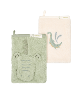 Little Dutch Washandjes set TE52116047 - Crocodile