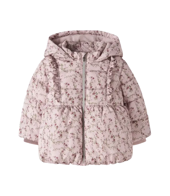 Name it baby NBFMAY PUFFER JACKET AOP FRILL 13244036
