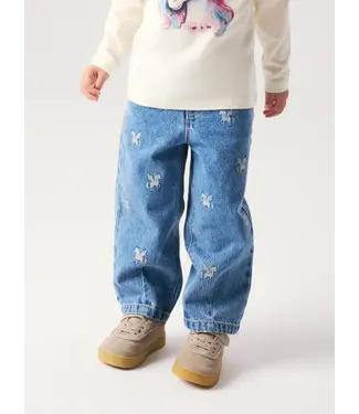 Name it mini Meisjes Barrel Jeans