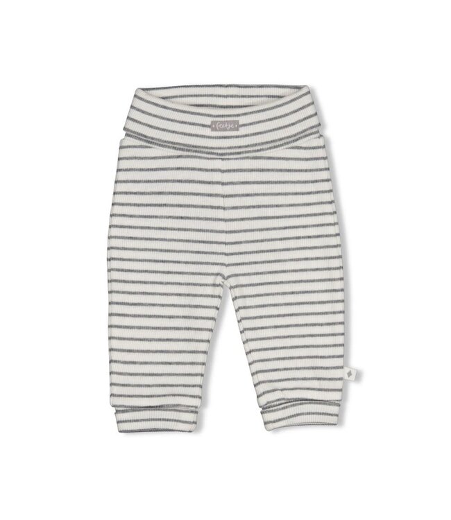 Feetje 52202555 Broek rib met streep - Penguin Cuddles