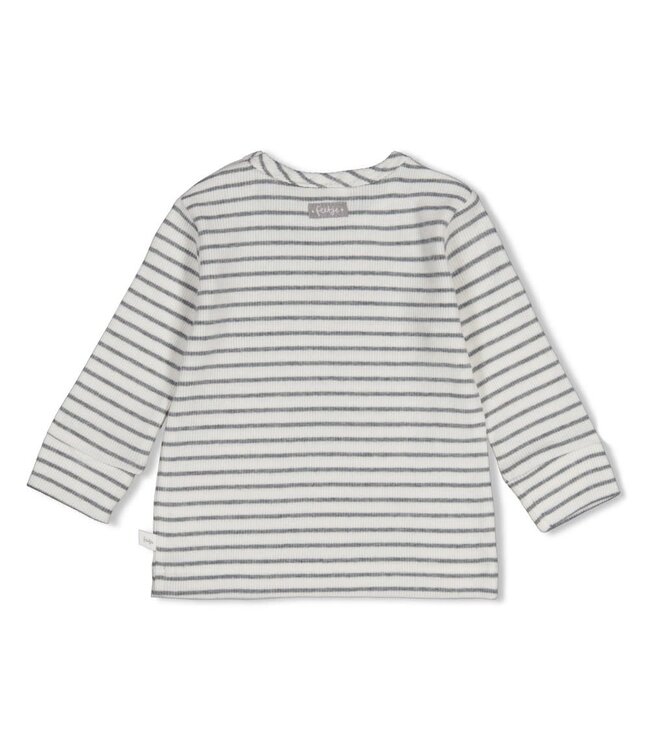 Feetje 51602790 Longsleeve rib met streep - Penguin Cuddles
