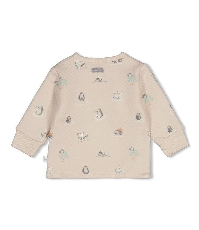 Feetje 51602786 Overslagshirt AOP - Penguin Cuddles