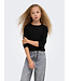 ONLY 15367892 KOGLUCKY L/S O NECK TOP JRS NOOS GRL Black