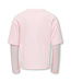 ONLY 15389057 KOGMENA LS LACE TOP CS EX JRS Barely Pink DTM Lace