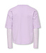 ONLY 15389057 KOGMENA LS LACE TOP CS EX JRS Orchid Bloom DTM Lace
