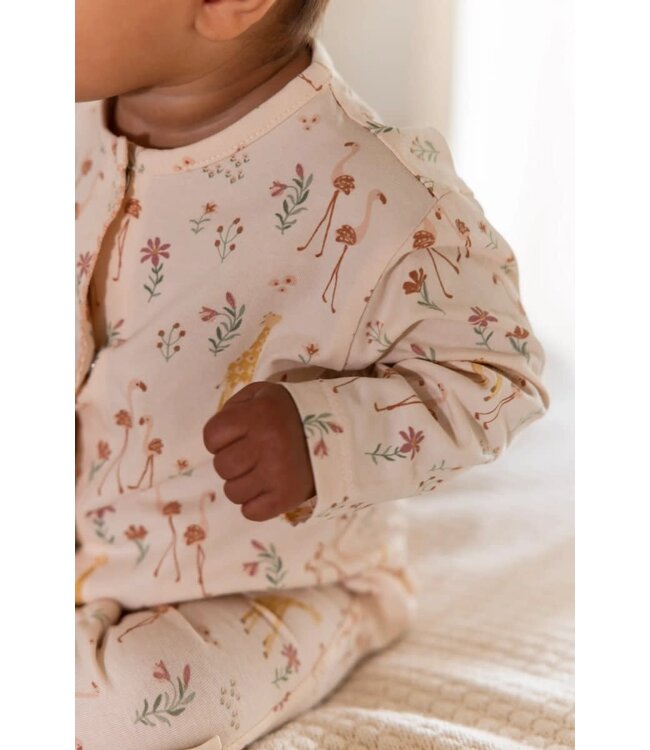 Little Dutch Éen-delige Pyjama Flamingo Pastel Rose CL2629600