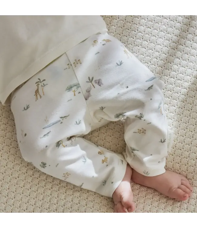 Little Dutch Safari Friends Legging Creme Little Safari