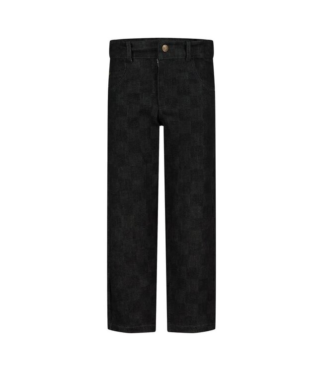 Sturdy 72200276 Geruite straight fit jeans - Fix It Grey denim
