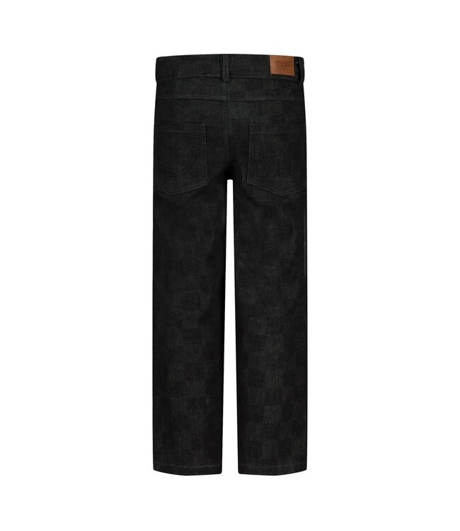 Sturdy 72200276 Geruite straight fit jeans - Fix It Grey denim