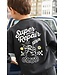 Sturdy 71600689 Sweater met backprint oversized - Fix It Antraciet