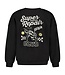 Sturdy 71600689 Sweater met backprint oversized - Fix It Antraciet