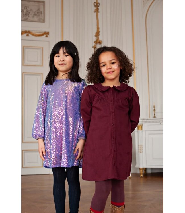 Jubel 91400442 Pailetten jurk - Daily Princess Lila