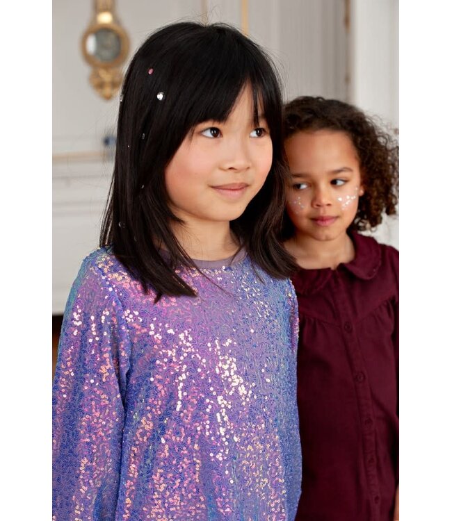 Jubel 91400442 Pailetten jurk - Daily Princess Lila