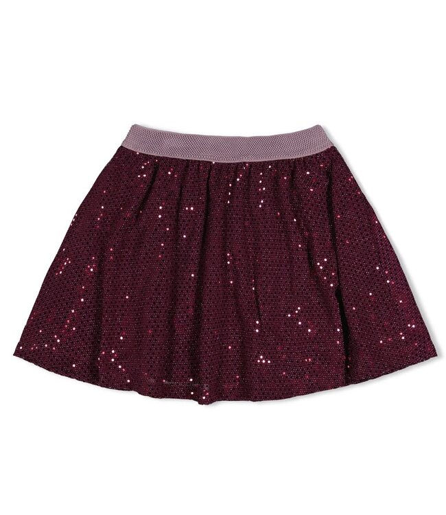 Jubel 90600337 Pailetten rok - Daily Princess Bordeaux