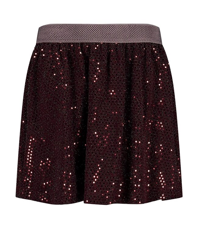Jubel 90600337 Pailetten rok - Daily Princess Bordeaux