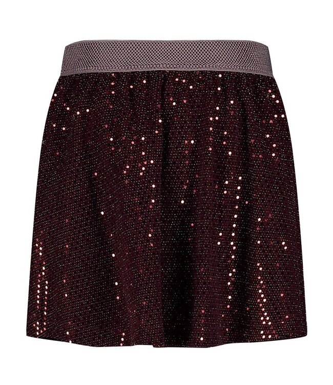 Jubel 90600337 Pailetten rok - Daily Princess Bordeaux