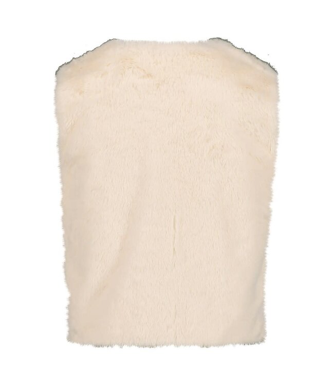 Jubel 91200024 Fake fur gilet - Daily Princess Offwhite