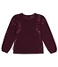 Jubel 91600495 Longsleeve pailetten - Daily Princess Bordeaux