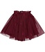 The New TNSTVonda Mesh Skirt TNST7107 Burgundy