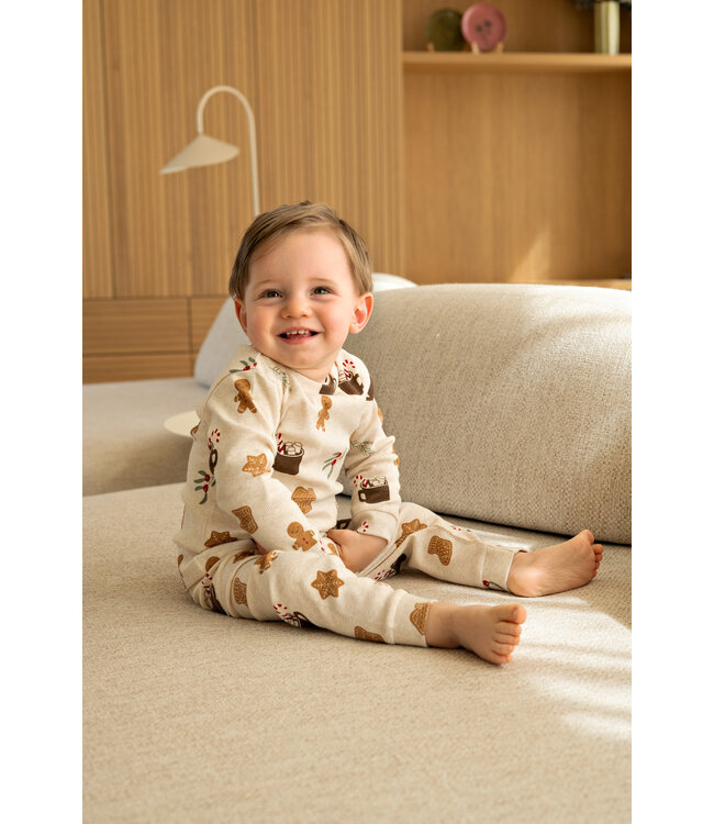 Feetje 505000982 Cosy Cookie - Premium Sleepwear  Offwhite melange