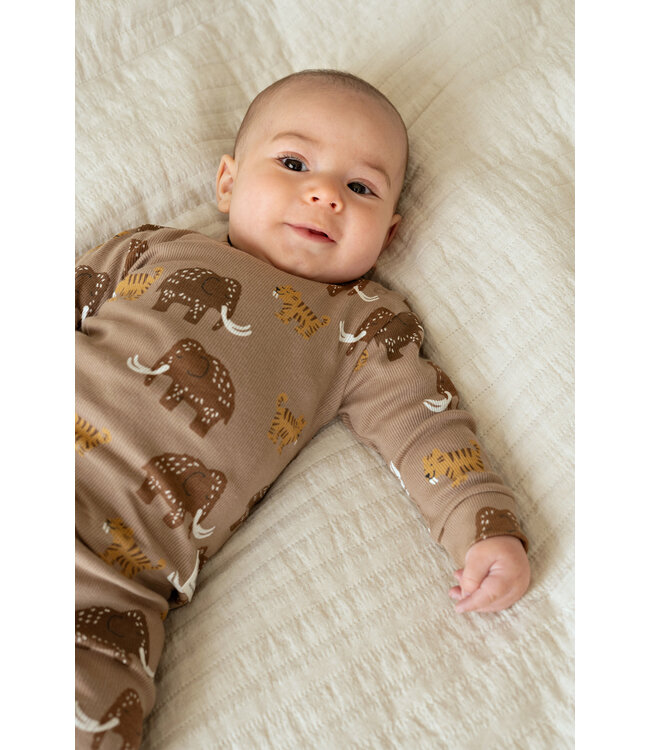 Feetje 50500100 Milo Mammoth - Premium Sleepwear  Taupe