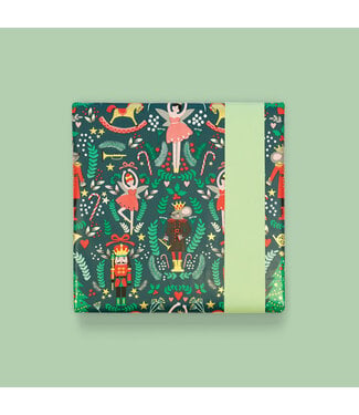 Piraten & Prinsessen Ingepakt in nutcracker kerstcadeaupapier