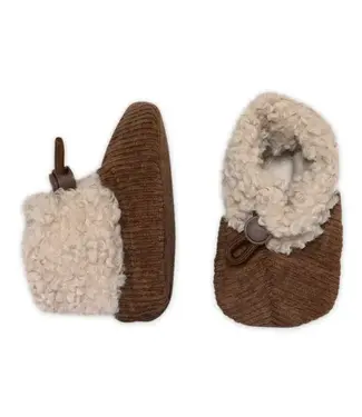 Melton Fluffy baby textile slippers 30-48037-0