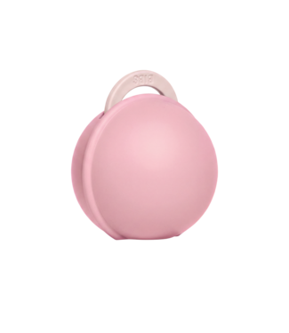 BIBS Colour Latex Petal & Pacifier Case Mini Baby Pink