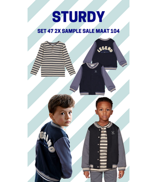 Sturdy Set 47 Sample Sale Rock the Earth 2X