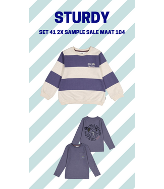 Sturdy Set 41 Sample Sale Rock the Earth 2X