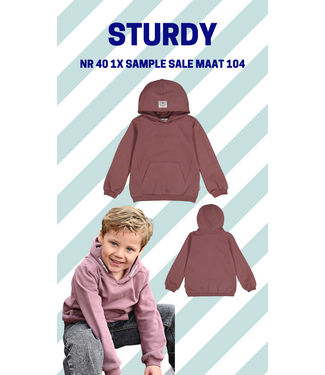 Sturdy Nummer 40 Sample Sale Rock the Earth 1X