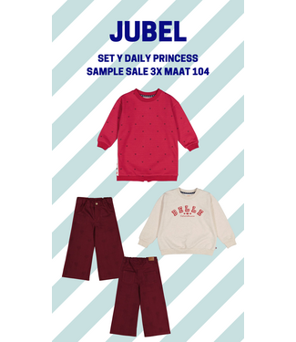 Jubel Sample Sale 3x SET Y Daily Princess,