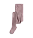 Name it mini NKFPANTYHOSE GLITTER RIB NOOS Woodrose