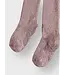 Name it mini NKFPANTYHOSE GLITTER RIB NOOS Woodrose