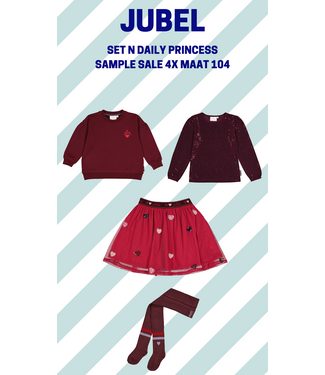 Jubel N. Daily Princess 4x  maat 104