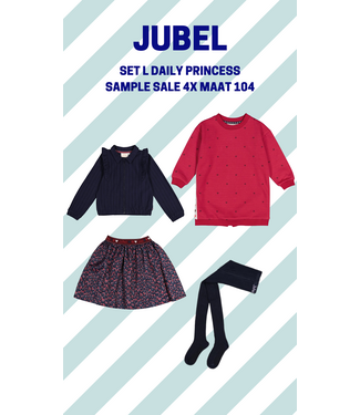 Jubel Sample Sale 4x SET L Daily Princess