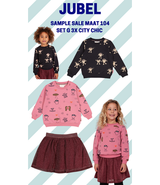 Jubel Sample Sale SET G 3x City Chic