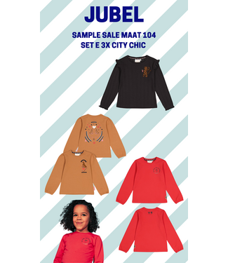 Jubel Sample Sale SET E 3x City Chic