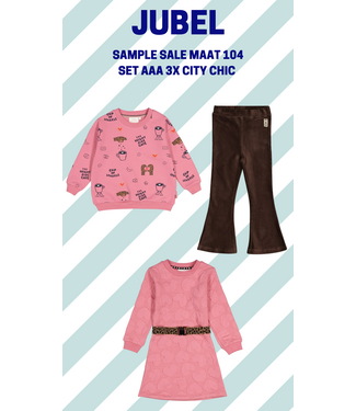 Jubel Sample Sale SET AAA 3x City Chic