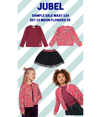 Jubel Sample Sale SET 15 3x Moon Flowers