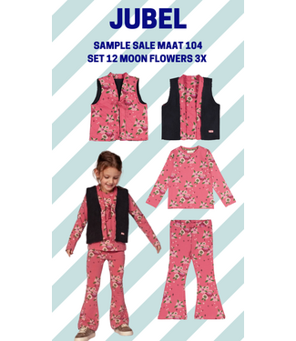 Jubel Sample Sale SET 12 3x Moon Flowers