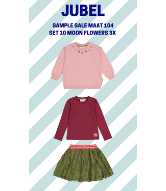 Jubel Sample Sale SET 10 3x Moon Flowers