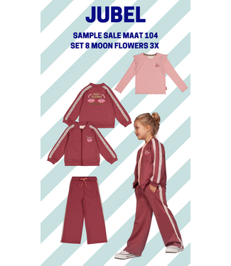 Jubel Sample Sale SET 8 3x Moon Flowers