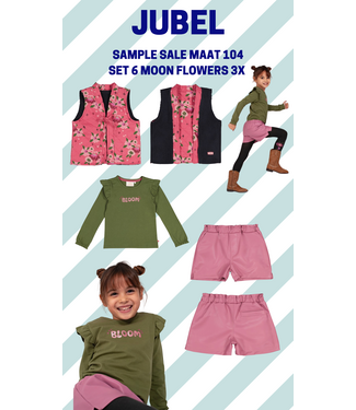 Jubel Sample Sale SET 3 3x Moon Flowers