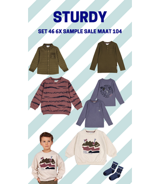 Sturdy Set 46 Sample Sale Rock the Earth 6X