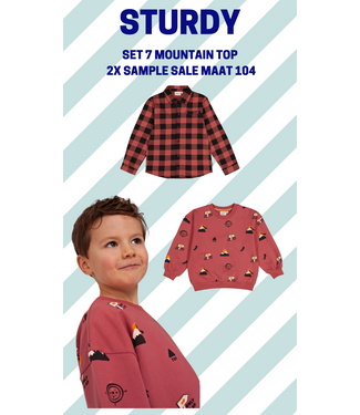 Sturdy 7. Mountain Top 2x maat 104