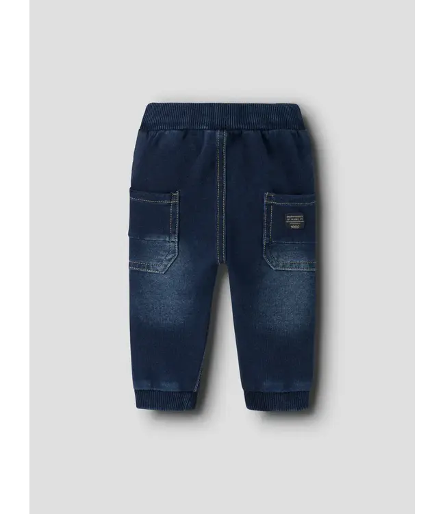 Name it baby NBMBEN ROUND SWE JEANS 1058-TR 13204735 Dark blue denim