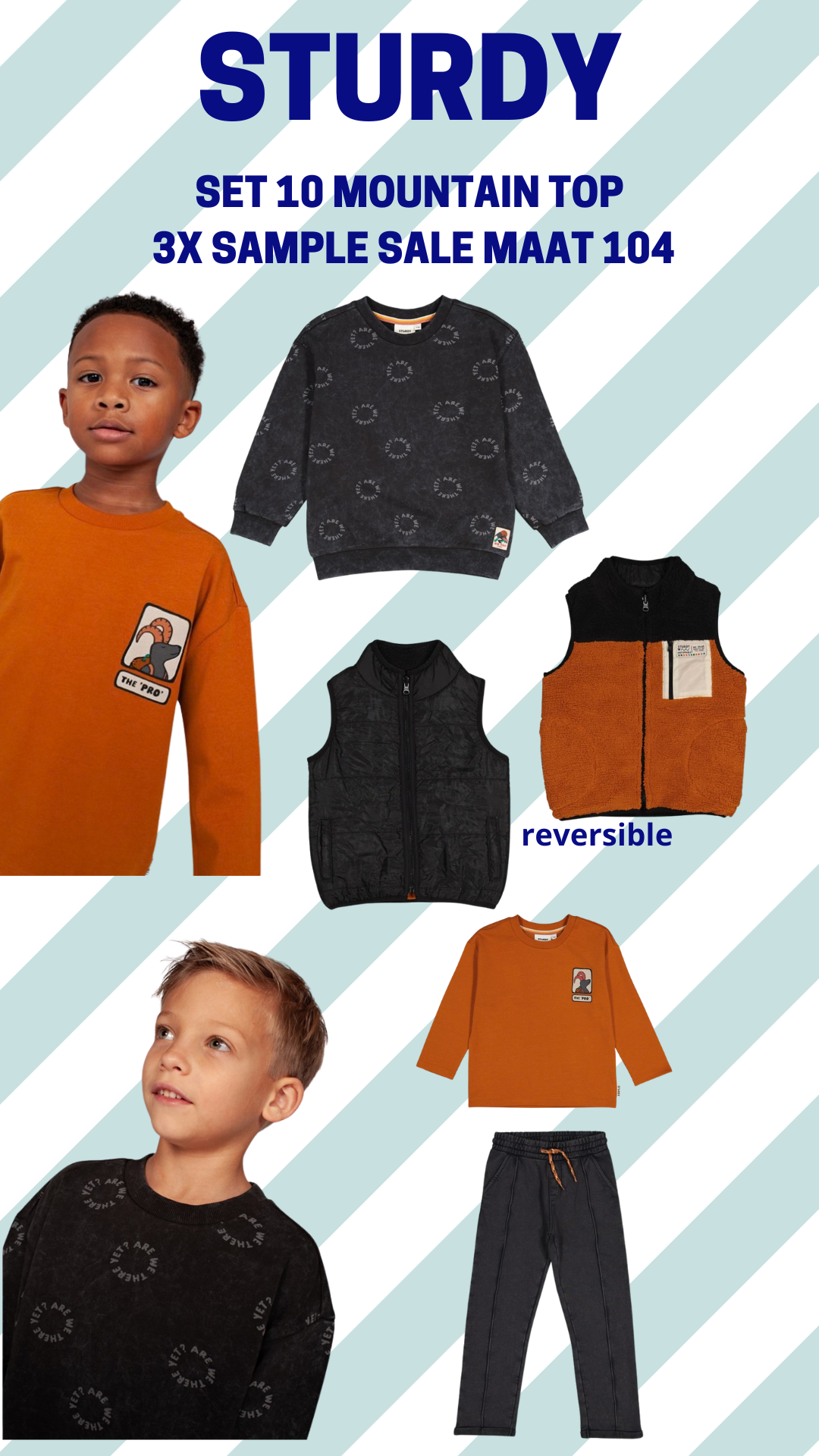 Sample Sale Sturdy Mountain Top