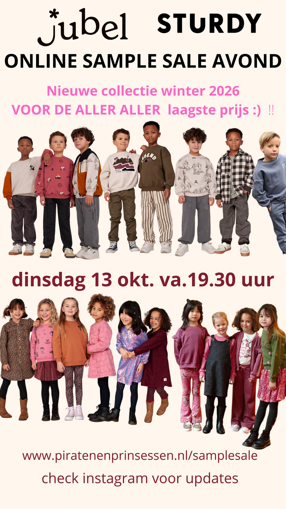 SAMPLE SALE Sturdy maat 104